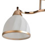 Зображення Люстра стельова Light House SH-20090/3 FG 480*480*220 E27*3 золото, плафон білий з облямівкою ИМ Light-Deco 1 