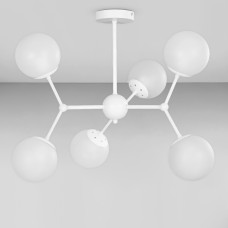 Люстра-молекула стельова Light House SR-20098/6 WT D700*H450 біла