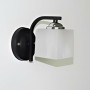 Зображення Світильник настінний Бра Light House SRS-13541/1W чорний + хром, плафон білий  ИМ Light-Deco 1 