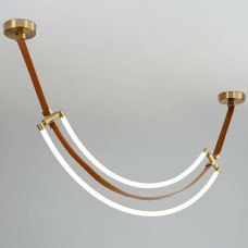 Люстра підвісна світлодіодна Light House SRS-19964-1200 45W коричнева