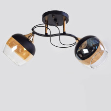 Люстра cтельова Light House SC-20230/2 BK+FG 460*200*240 чорний + золото