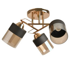 Люстра стельова Light House SH-20243/3A FG 440*440*240 E27*3 золото