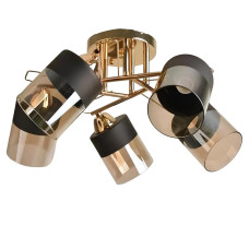 Люстра стельова Light House SH-20243/5A FG 520*520*240 E27*5 золото