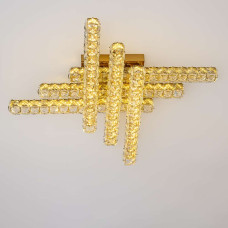 Люстра стельова світлодіодна LED Light House SY-20248/6A1 TIGD 635*635*120 108W, колір золото