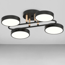 Люстра потолочная светодиодная LED Light House SRS-20257-4 черный + дерево
