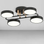 Изображение Люстра потолочная светодиодная LED Light House SRS-20257-4 черный + дерево ИМ Light-Deco 