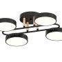 Изображение Люстра потолочная светодиодная LED Light House SRS-20257-4 черный + дерево ИМ Light-Deco 1 