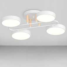 Люстра потолочная светодиодная LED Light House SRS-20257-4 белая + дерево