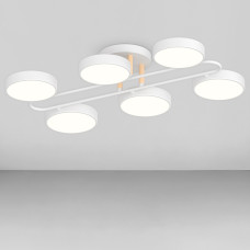 Люстра потолочная светодиодная LED Light House SRS-20257-6 белая + дерево