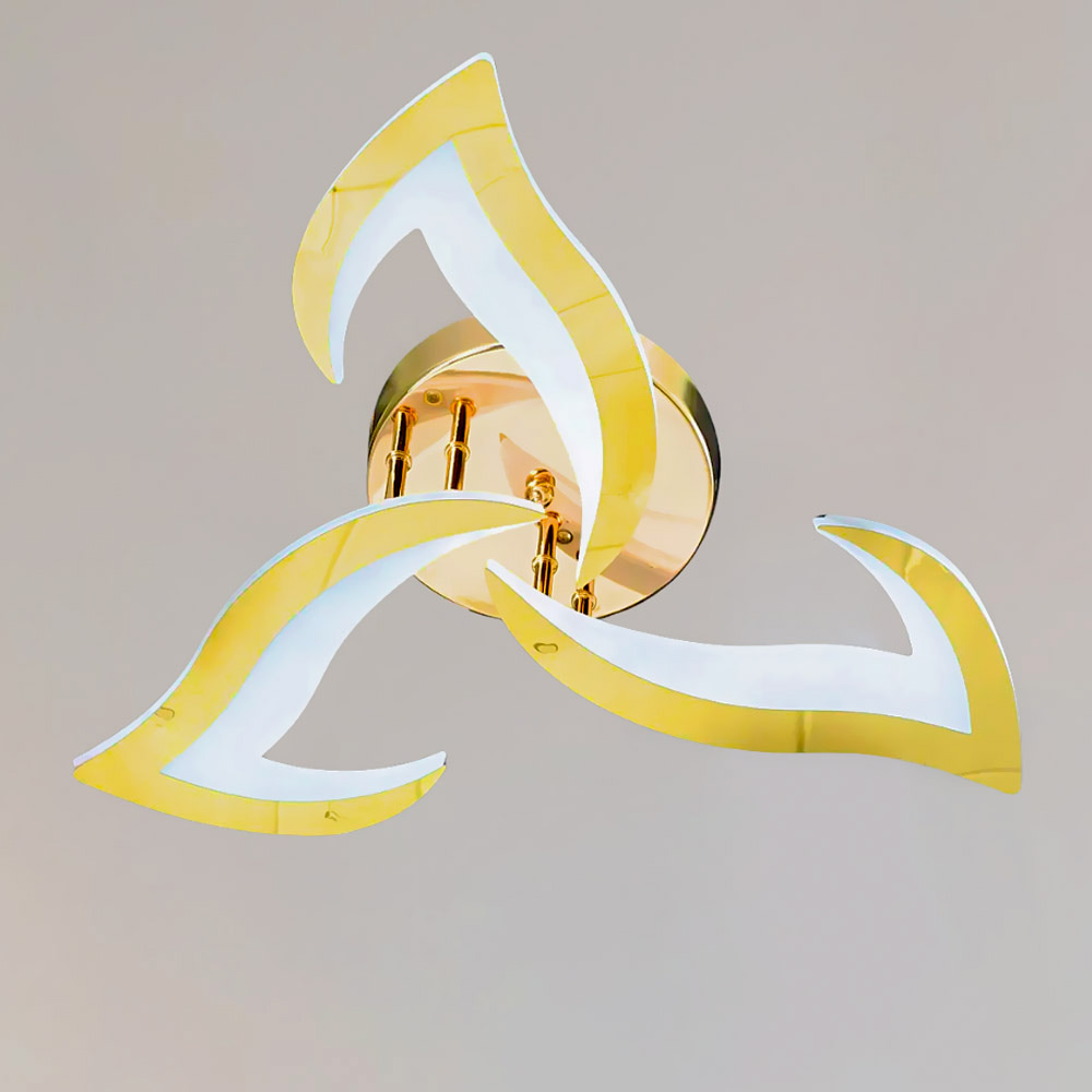 Зображення Люстра стельова світлодіодна LED Light House SY-20265/3 GD D565*H95 42W PULT DU золото ИМ Light-Deco 1 