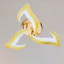Зображення Люстра стельова світлодіодна LED Light House SY-20265/3 GD D565*H95 42W PULT DU золото ИМ Light-Deco 1 