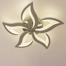 Люстра стельова світлодіодна LED Light House SY-20265/5 CR D605*H95 70W PULT DU хром