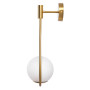 Зображення Світильник настінний Бра Light House SN-20270-1 FGD/BE 150*450*190 E14 золото, плафон білий  ИМ Light-Deco 2 