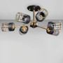 Изображение Люстра потолочная Light House SN-20271-6 FGD 680*680*220 черный + золото ИМ Light-Deco 