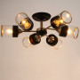 Изображение Люстра потолочная Light House SN-20271-6 FGD 680*680*220 черный + золото ИМ Light-Deco 1 