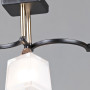 Зображення Люстра стельова Light House SR-20292/3 BK+FGD L640*W145*H250 E27 чорна + золото, плафон білий з прозорим ИМ Light-Deco 1 