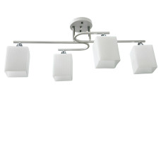 Люстра стельова Light House SR-20293/4 WT+CH L695*W260*H265 біла + хром