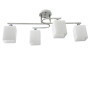 Зображення Люстра стельова Light House SR-20293/4 WT+CH L695*W260*H265 біла + хром ИМ Light-Deco 