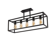 Люстра Nowodvorski 9047 Crate E27 5x60W IP20 Bl колір чорний