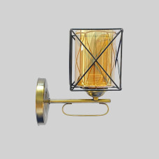 Настінний світильник Бра Light House SRS-20302/1 Бронза + Чорний