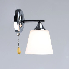 Светильник настенный Бра Light House SRS-20307/1W Хром + Черный 