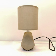 Настільна лампа з абажуром Light House SRS-20312 BEIGE бежева