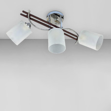Люстра потолочная Light House SRS-20313/3 хром, плафоны белые