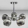 Зображення Люстра стельова молекула Light House H-18787-5C CR 570*570*390 хром, колір плафона сталевий ИМ Light-Deco 5 