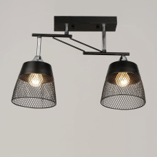 Люстра потолочная Light House SRS-20328/2 BK+CH черный + хром