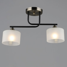 Люстра стельова Light House SRS-20361/2 патрон E27 чорна + бронза