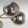 Зображення Люстра стельова молекула Light House LS-18614-6 BRZ+BK бронза, плафон чорний  ИМ Light-Deco 7 