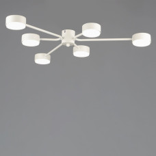 Люстра стельова Light House SRS-20369/6 WT під лампи GX53 біла