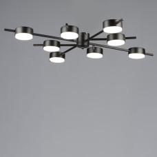 Люстра стельова Light House SRS-20371/8 BK під лампи GX53 чорна