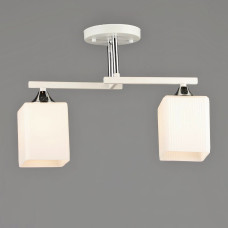 Люстра стельова Light House SRS-20377/2 WT+CH біла + хром