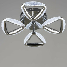 Люстра стельова світлодіодна LED Light House SRS-19996/4 CH 24W хром
