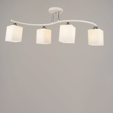 Люстра стельова Light House SRS-20005/4 білий + хром