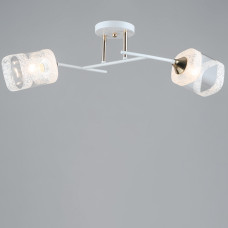 Люстра стельова Light House SRS-20006/2 білий + золото