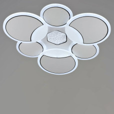 Люстра стельова світлодіодна LED Light House SRS-20019/108W WT+BK білий з чорним