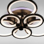Зображення Стельова люстра LED з диммером та RGB підсвічуванням Light House SL-18184/3+3B BK+RGB 168W DIMMER 3000-6000 H130*L600*W550 чорна ИМ Light-Deco 6 