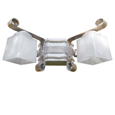 Світильник настінний дерев'яний Бра Light House LPR-20104/2W колір білий 