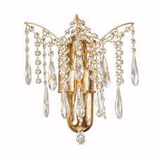 Світильник настінний Бра кришталеве Light House SR-20428/2W FG D300*H310 золото