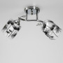 Изображение Люстра потолочная Light House SR-20434/2 CH L480*W300*H240 хром, плафон прозрачный с рисунком ИМ Light-Deco 