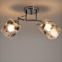 Изображение Люстра потолочная Light House SR-20434/2 CH L480*W300*H240 хром, плафон прозрачный с рисунком ИМ Light-Deco 1 