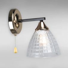 Світильник настінний Бра Light House SRS-20382/1W BK+FGD золото + чорний