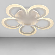 Люстра потолочная светодиодная Light House SRS-20401/5 LED 35W 3000K+6500K белая