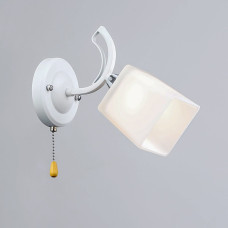 Світильник настінний Бра Light House SRS-20412/1W WT + CR білий + хром