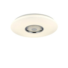 Світильник стельовий світлодіодний, музичний смарт LED Light House SRS-20448-400 WH 48W+5W RGB білий