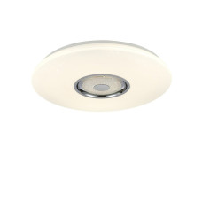 Світильник стельовий світлодіодний, музичний смарт LED Light House SRS-20450-401 WH 48W+5W RGB білий