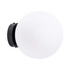 Світильник настінно-стельовий Бра Atmolight Opal C180 Black чорний, плафон білий