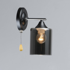 Светильник настенный Бра Light House SRS-20475/1W черный + хром